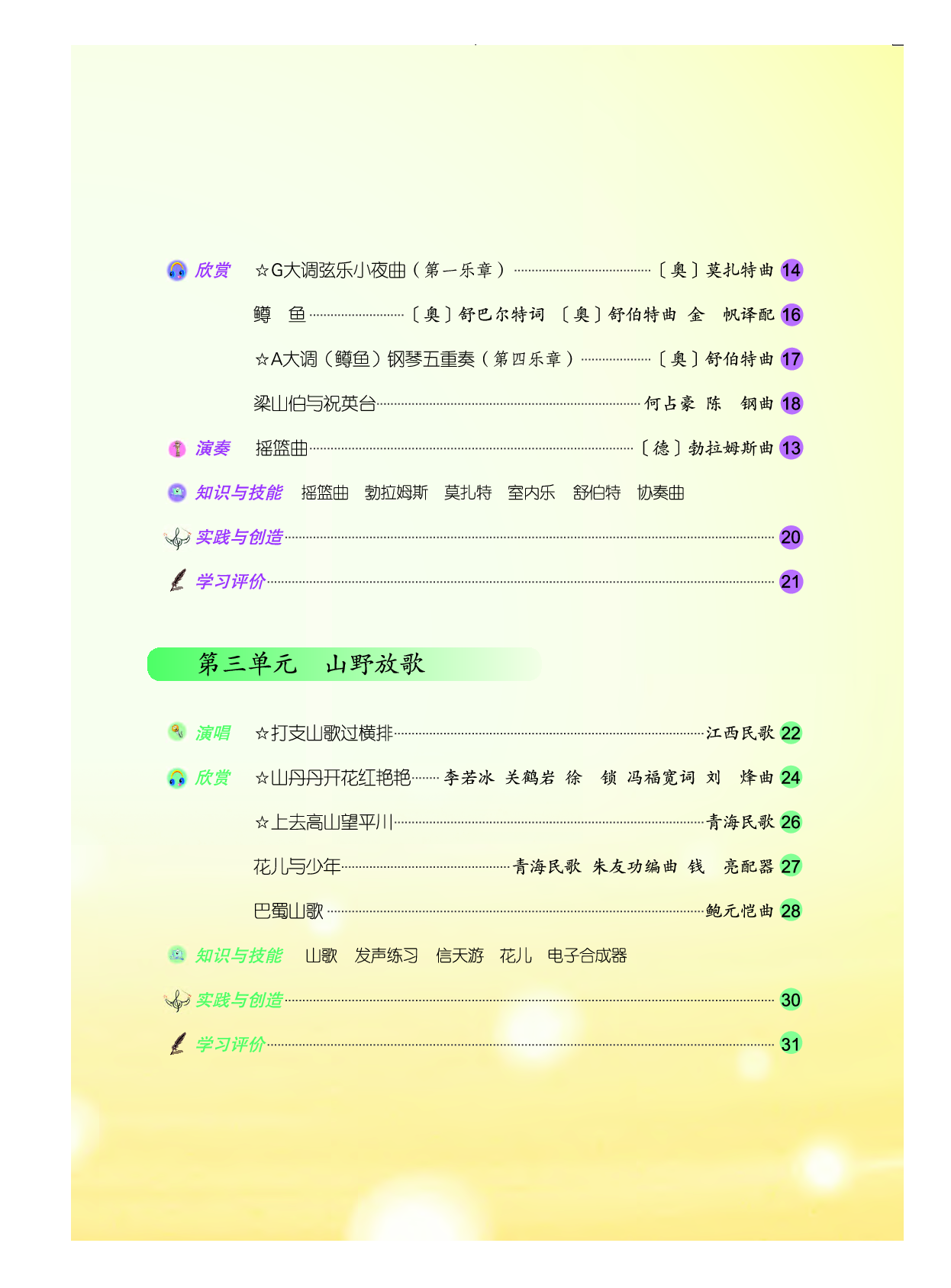 人音版8年级音乐下册【高清教材】简谱.pdf 第4页