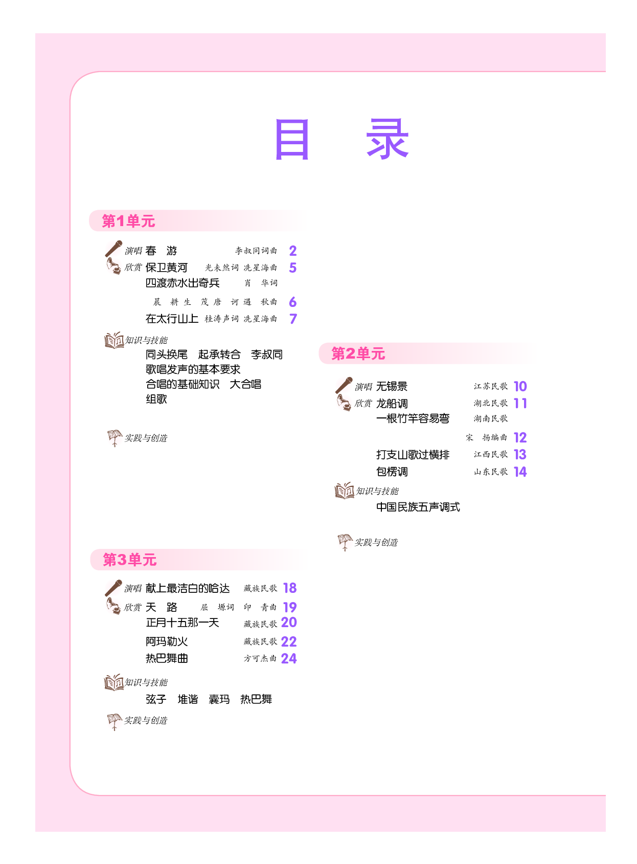 人音版8年级音乐上册【高清教材】.pdf 第4页