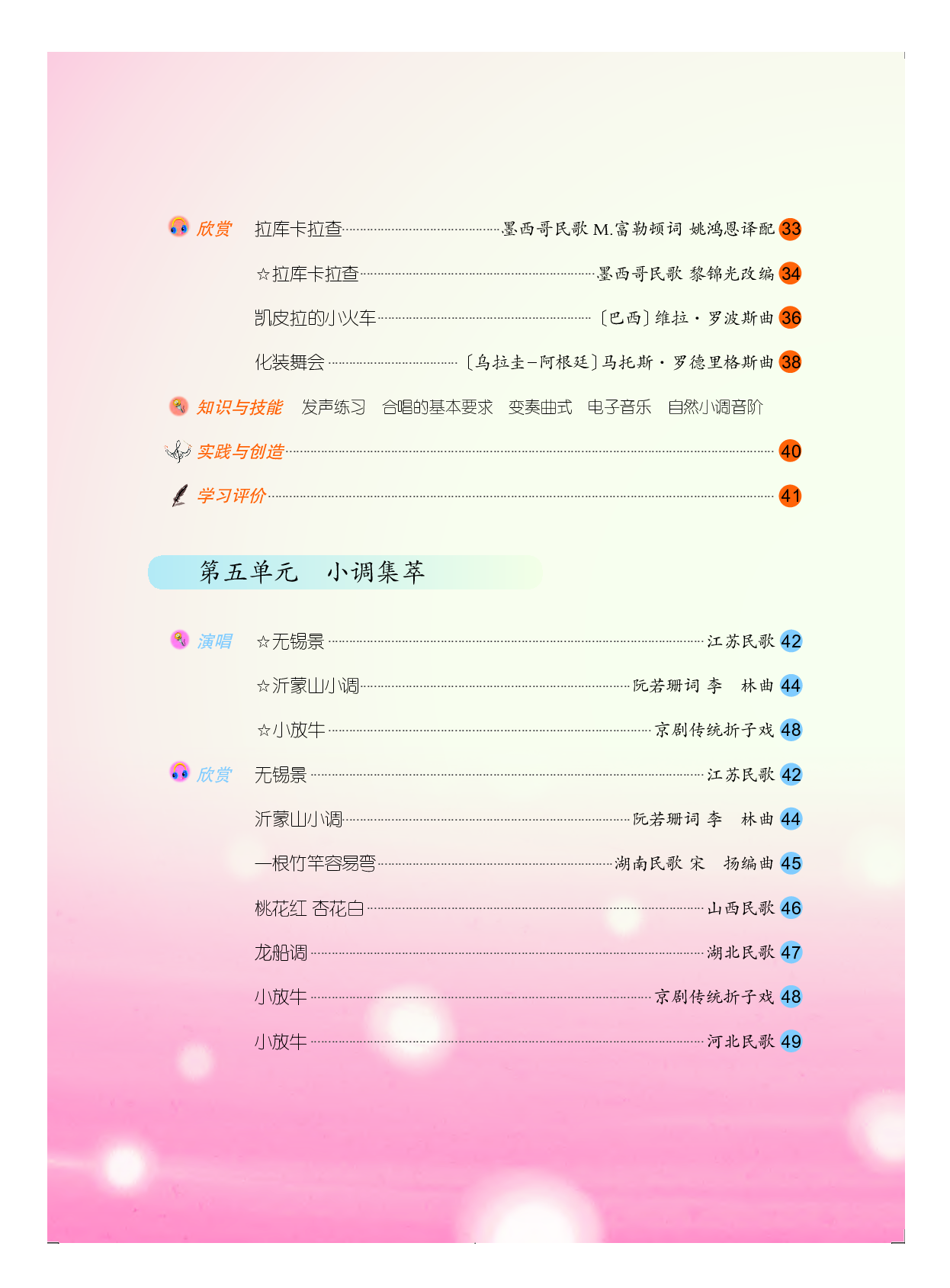 人音版7年级音乐下册【高清教材】五线谱.pdf 第5页