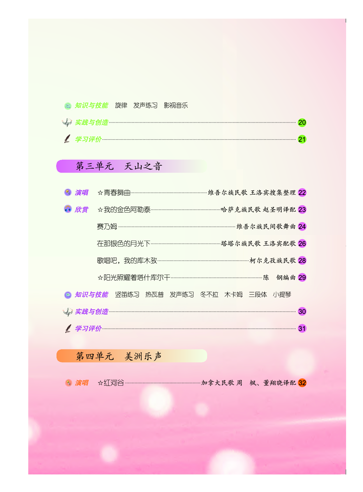 人音版7年级音乐下册【高清教材】简谱.pdf 第4页