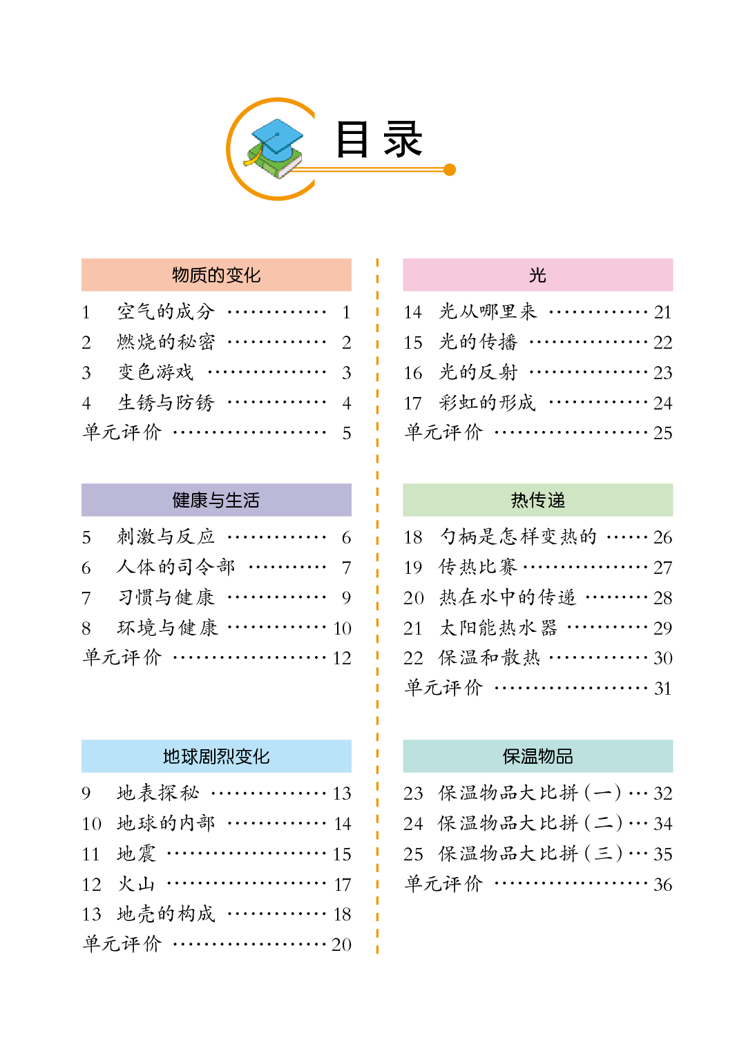冀教版5年级科学上册【活动手册】.pdf 第4页