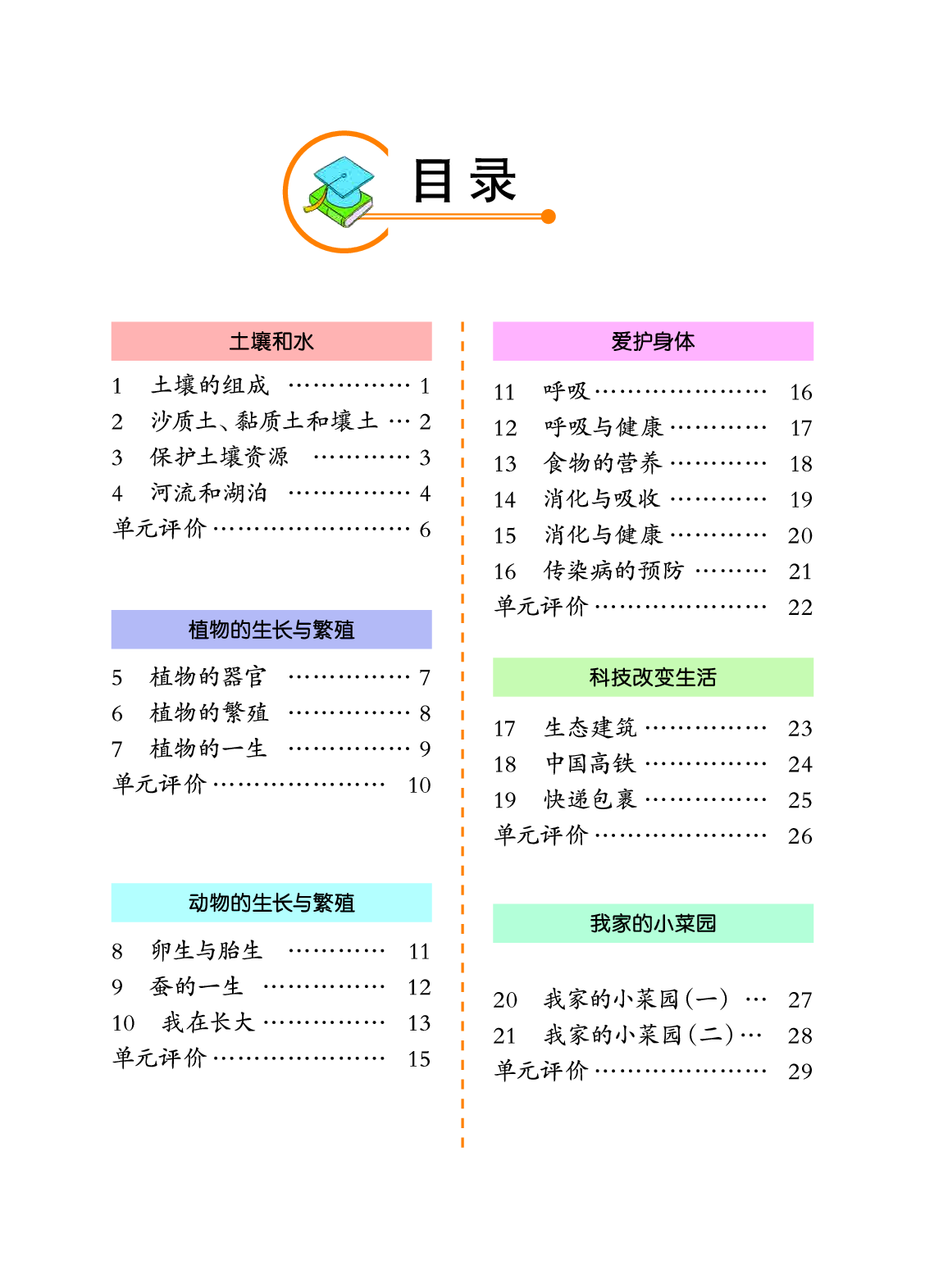 冀教版4年级科学下册【活动手册】.pdf 第3页