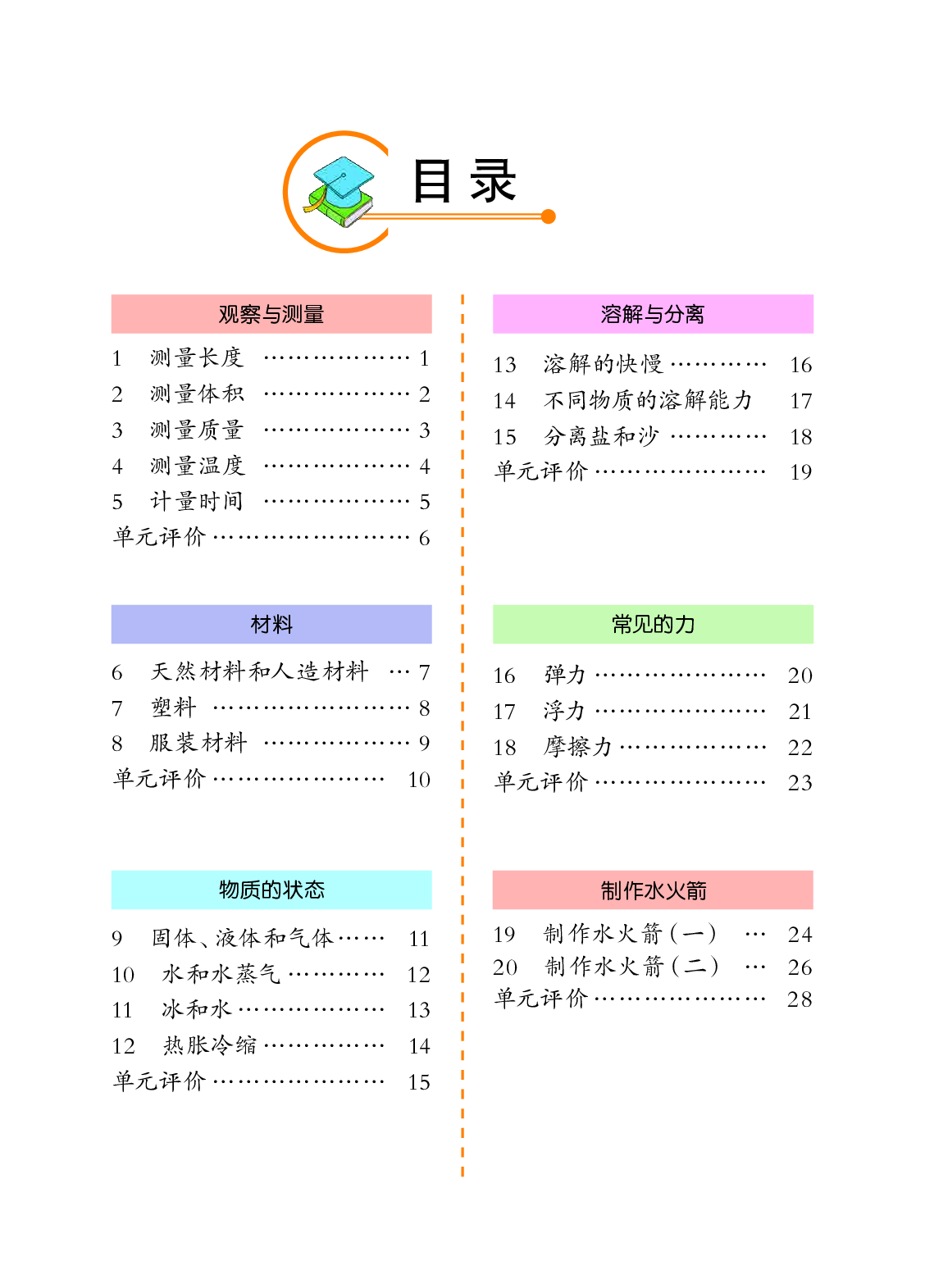 冀教版3年级科学上册【活动手册】.pdf 第4页