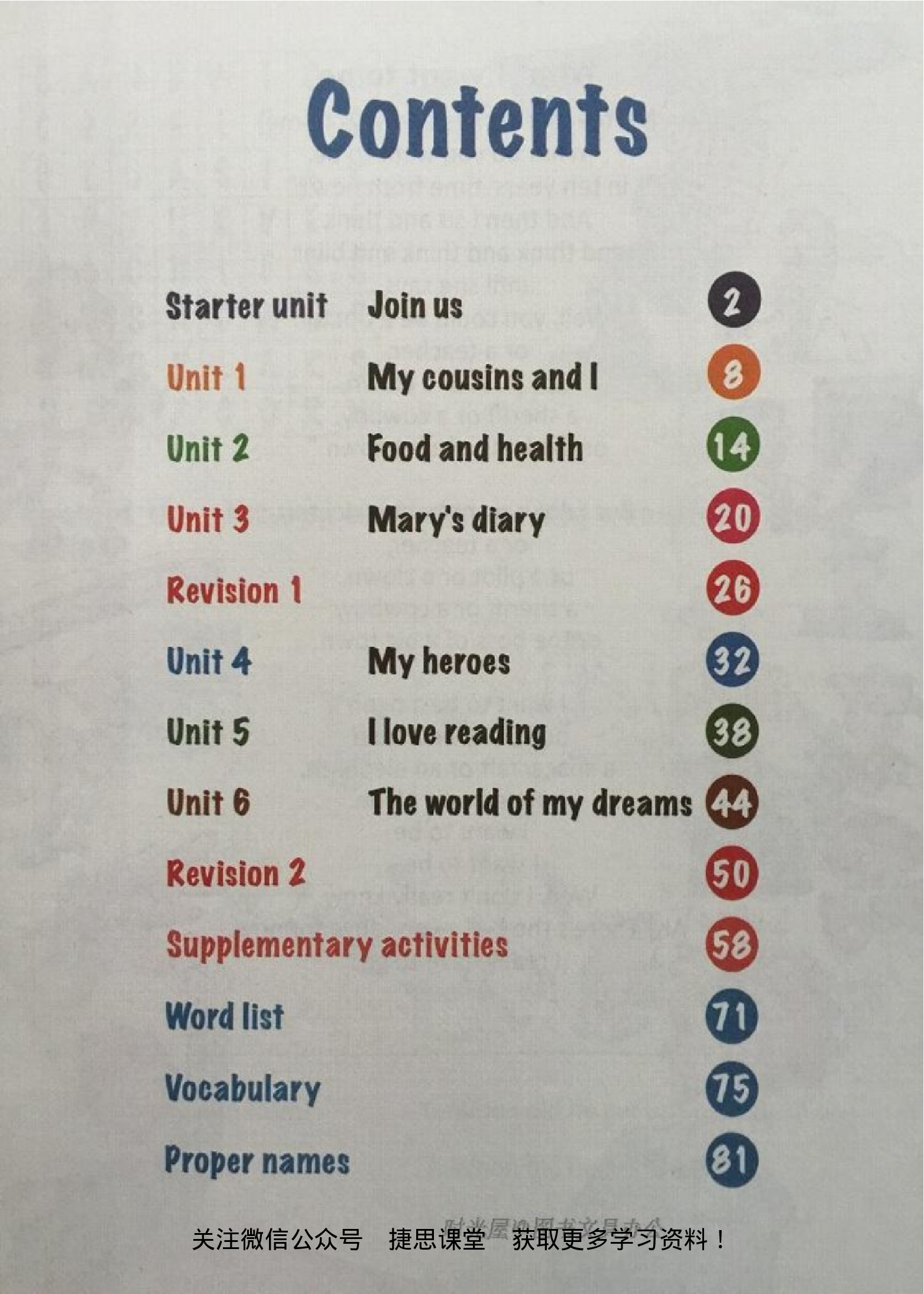 六年级下册英语剑桥版Join in电子课本.pdf 第2页