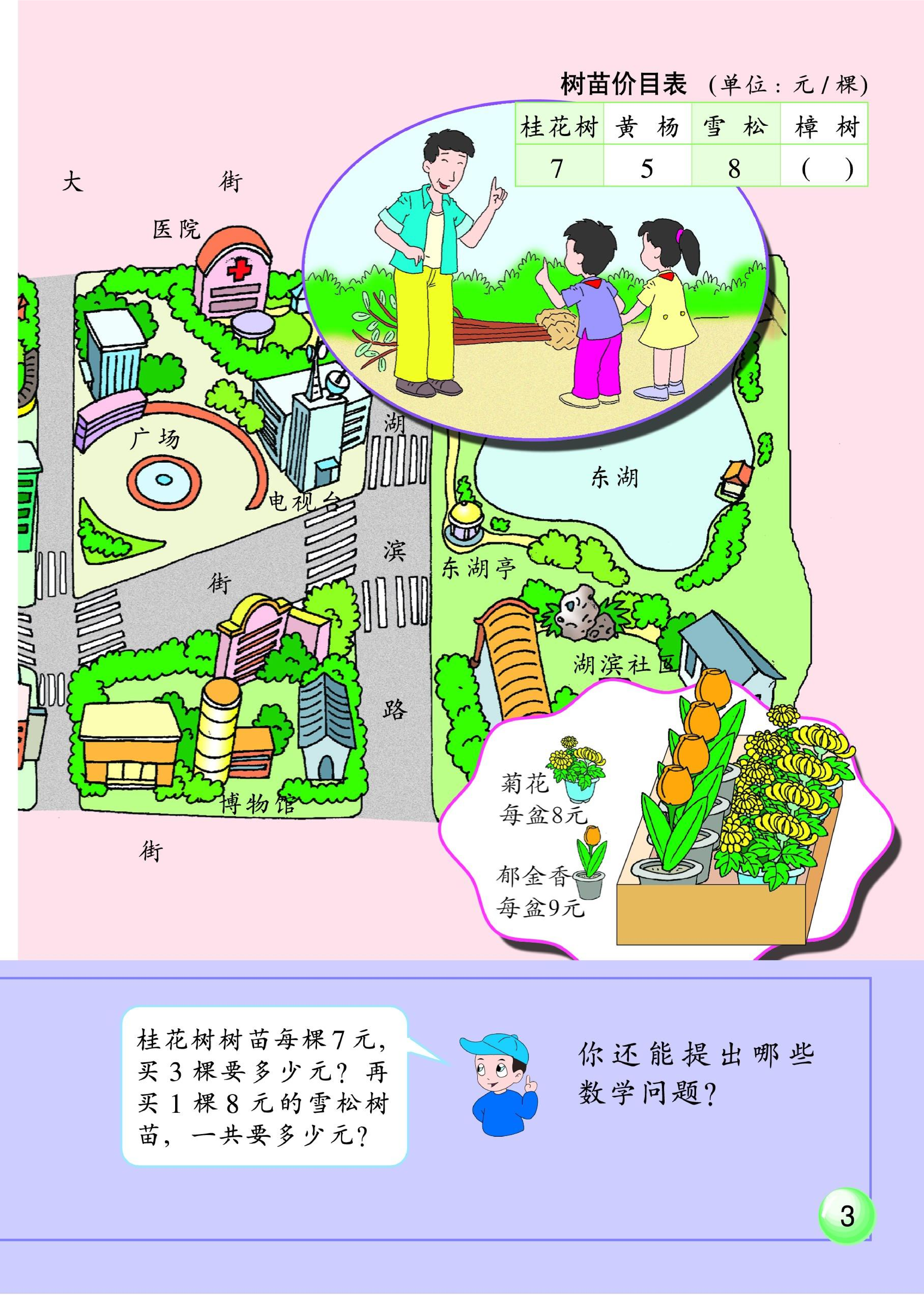 二年级下册数学浙教版电子课本.pdf 第5页