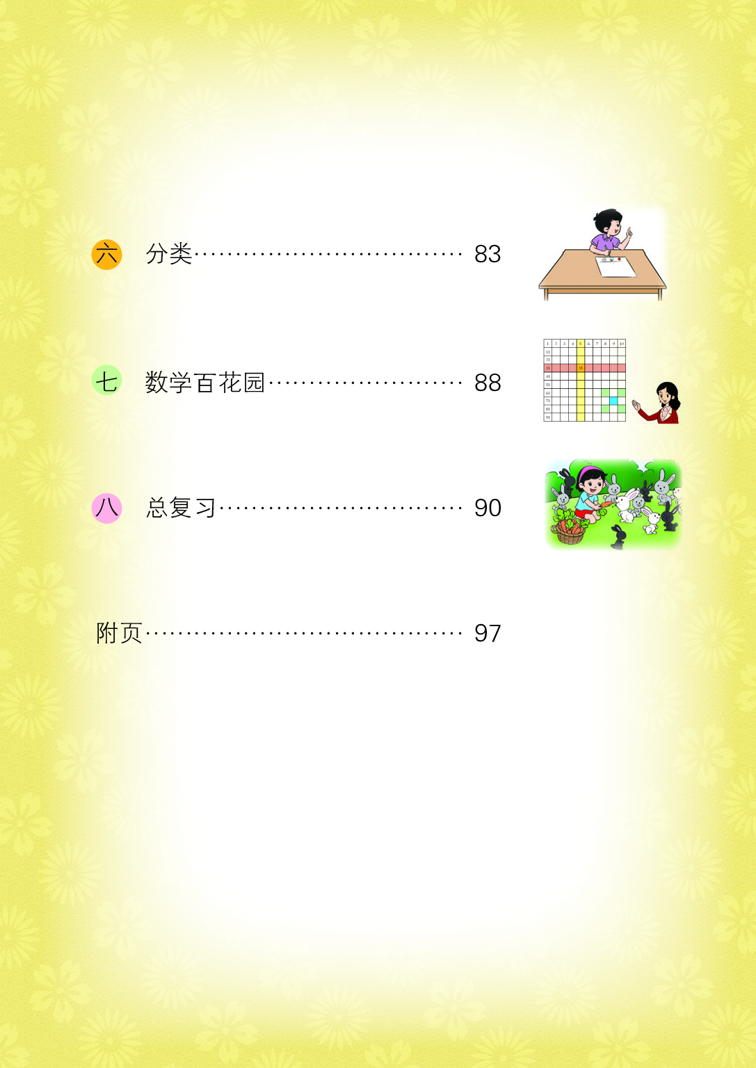 北京版1年级数学下册【高清教材】.pdf 第6页