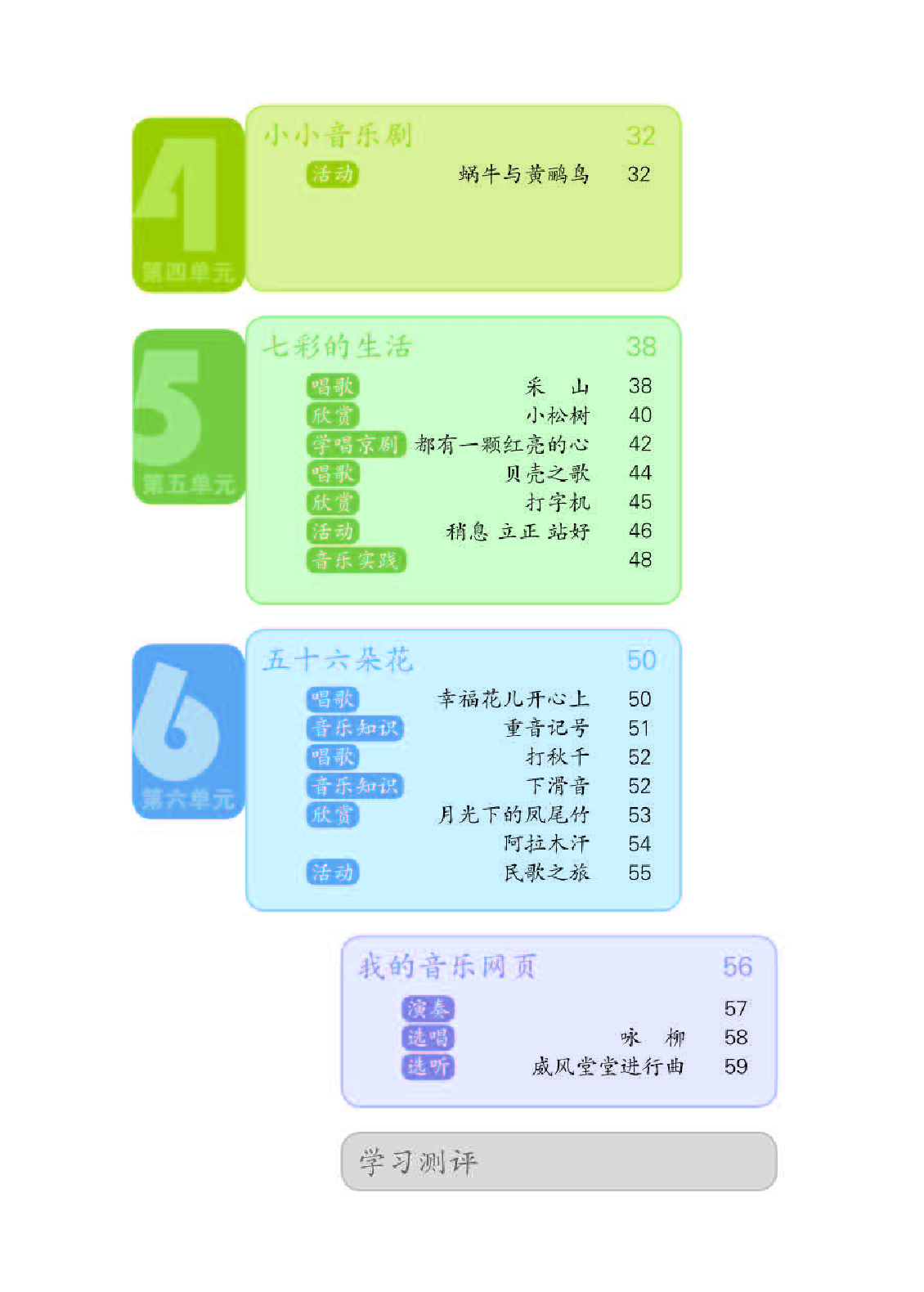 人教版3年级音乐下册【高清教材】.pdf 第5页