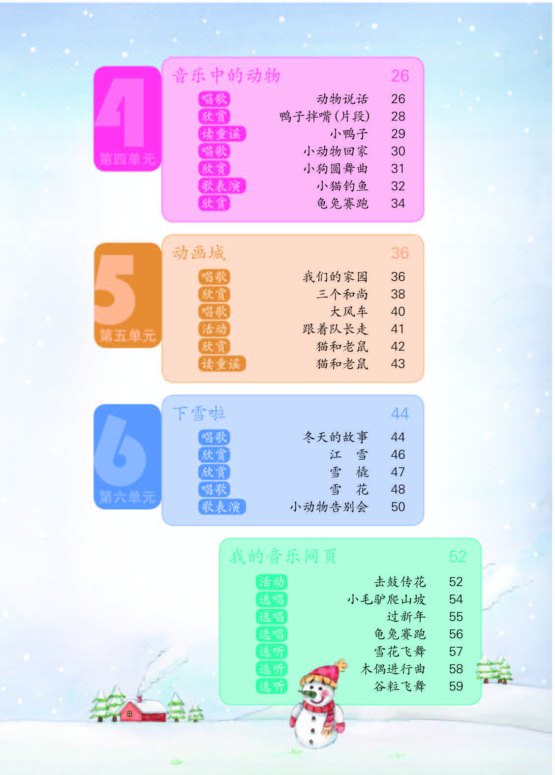 人教版2年级音乐上册【高清教材】.pdf 第5页