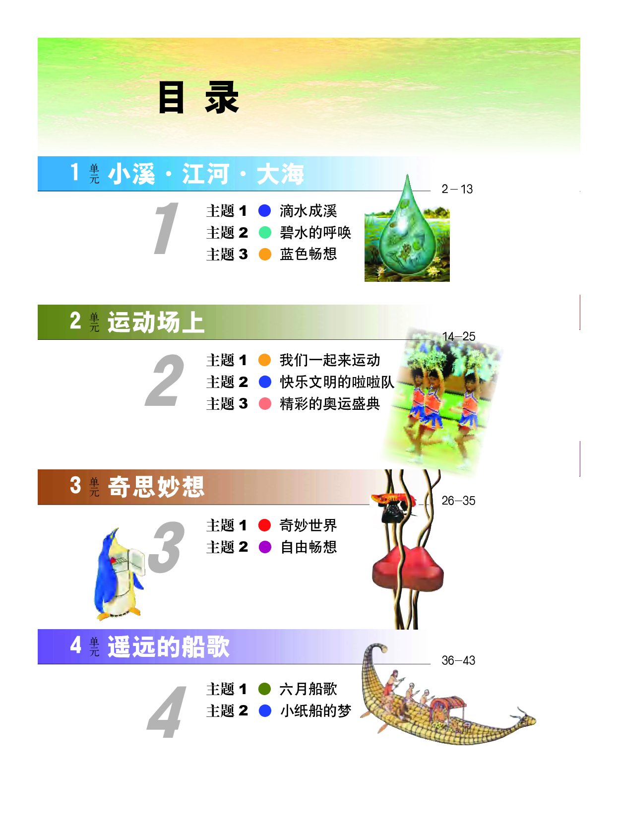 教科版4年级艺术下册【高清教材】.pdf 第4页