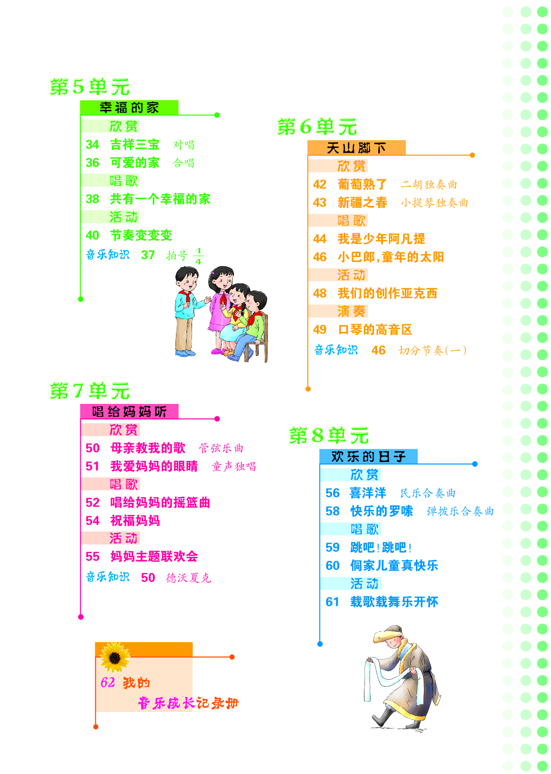 冀少版4年级音乐上册【高清教材】.pdf 第5页