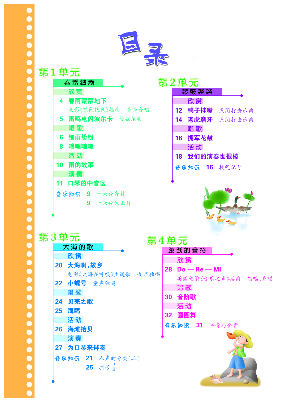 冀少版3年级音乐下册【高清教材】.pdf 第4页