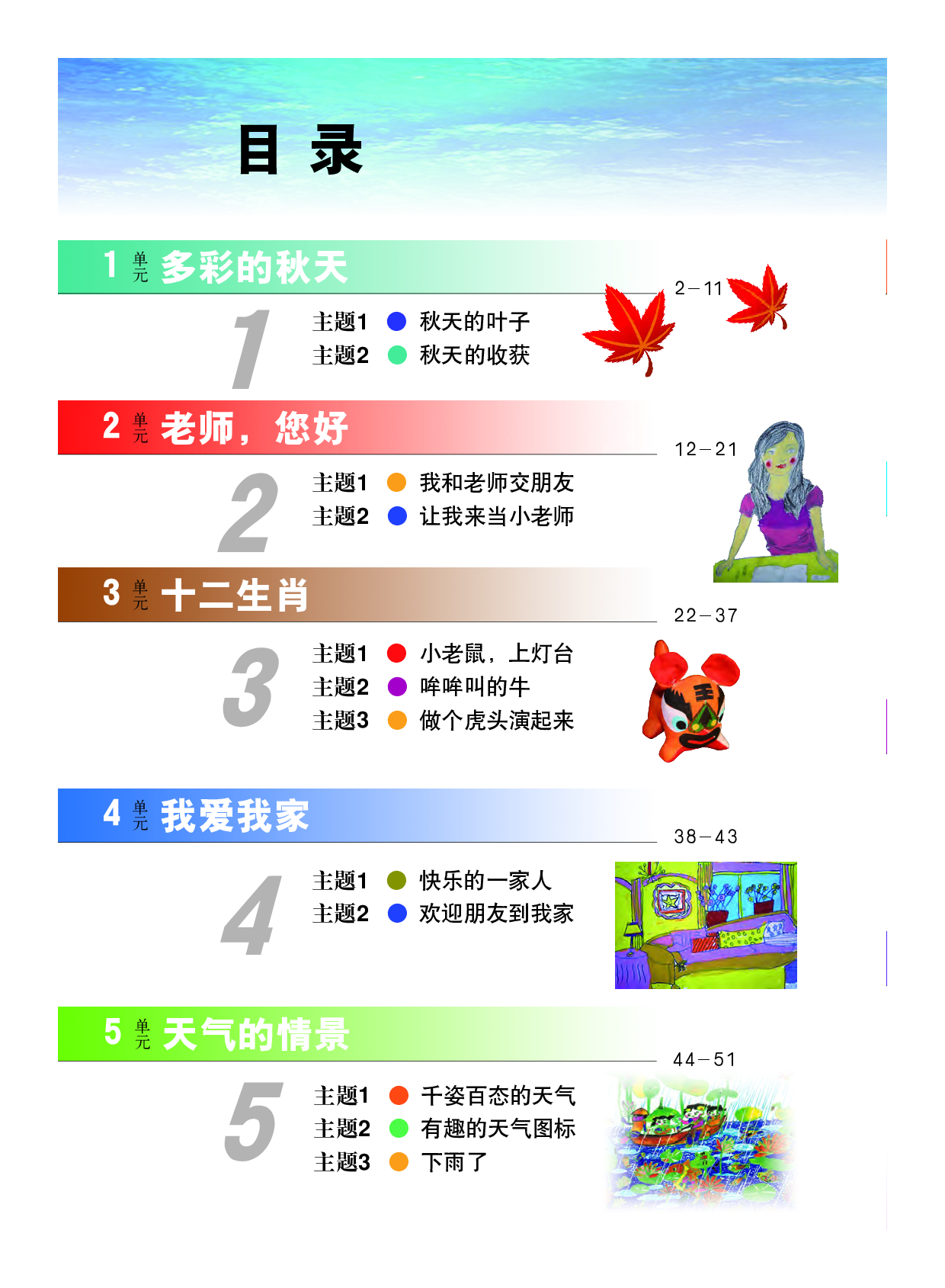 教科版2年级艺术上册【高清教材】.pdf 第4页