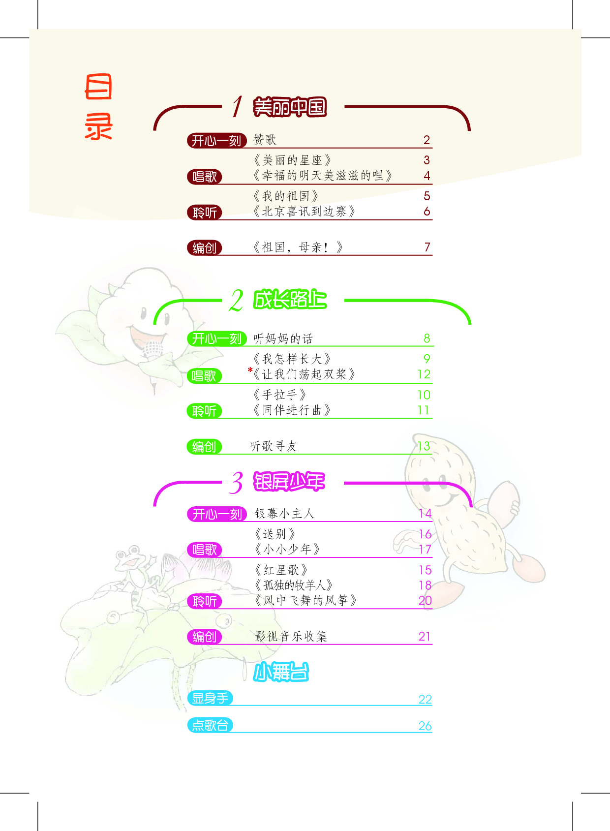 沪教版6年级音乐上册【高清教材】.pdf 第4页