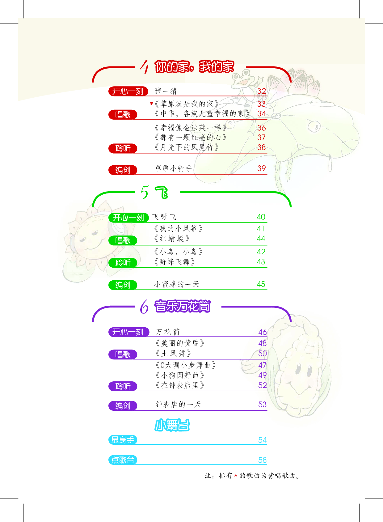 沪教版3年级音乐上册【高清教材】.pdf 第5页